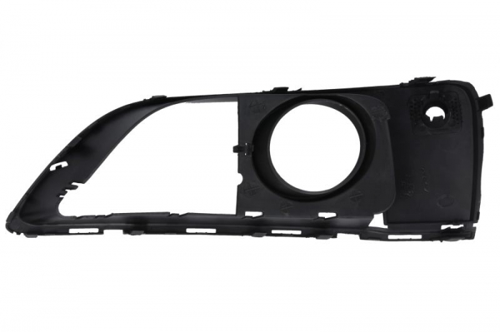 Element bara fata stanga (cu orificii lampa, cu orificii senzor parcare, plastic, negru, LUXURY) potrivit BMW 2 Active Tourer F45, F46, 2 Gran Tourer F46 09.14-12.18 [2]