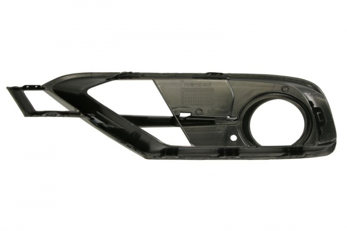 Element bara fata stanga (cu orificiu sipci, negru-mat/argintiu, SPORT) potrivit BMW 3 F30, F31, F80 2011-2015 [2]