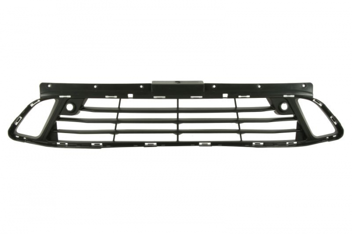 Element bara (open, cu orificii senzor parcare, plastic, negru, BASIS) potrivit BMW 2 Active Tourer F45, F46, 2 Gran Tourer F46 09.14-12.18