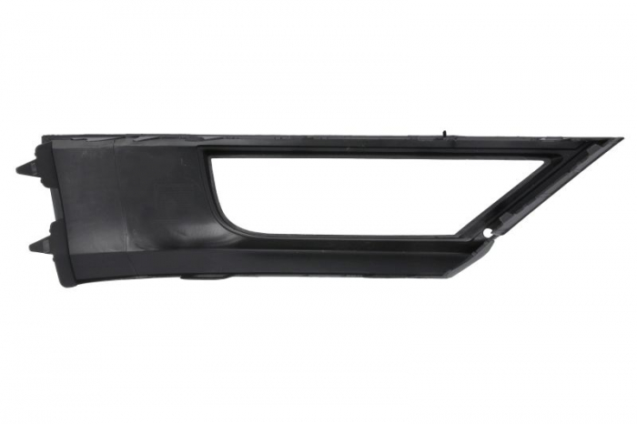 Element bara stanga (cu găuri pentru lampa de ceata, cu orificii senzor parcare, plastic, negru) potrivit VW T-ROC 11.17-12.20 [2]