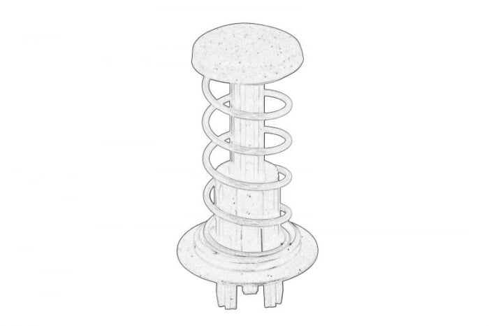 Element montaj capota motor stanga dreapta MERCEDES Clasa C (C204), C (W204), E T-MODEL (S212), E (W212), SLC (R172), SLK (R172) dupa 2007