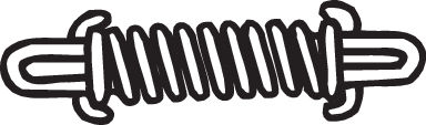 Element montare sistem evacuare potrivit FORD ESCORT III, ESCORT III EXPRESS, ESCORT IV, ESCORT IV EXPRESS, FIESTA III, FIESTA/HATCHBACK, FIESTA/MINIVAN 1.6D/1.8D 1984-1996 - (arc) [2]