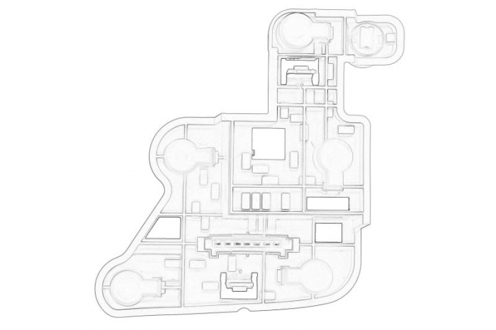 Element stop spate Stanga (cu becuri; modul) potrivit MERCEDES C (C204), C T-MODEL (S204), C (W204) 01.07- [2]