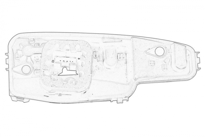 Element stop spate Stanga potrivit PEUGEOT 308 I 09.07-10.14 [2]
