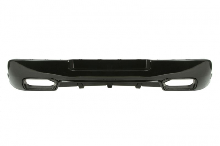 Elemente bara (Z28 STYLE, gri, cu un decupaj pentru teava de evacuare: doi) potrivit CHEVROLET CAMARO 09.13-12.15 [2]