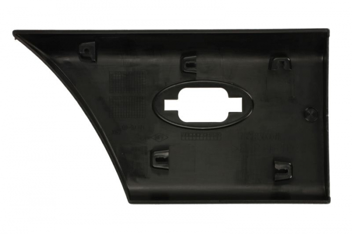 Elemente decorative/protectie aripa spate dreapta (negru, dupa roata; model lung; cu orificiu pentru lumina de degajare) potrivit NISSAN NV400; OPEL MOVANO II; RENAULT MASTER III dupa 2010 [2]