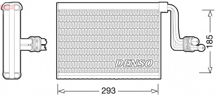 Evaporator aer conditionat potrivit BMW 1 (E81), 1 (E82), 1 (E87), 1 (E88), 3 (E90), 3 (E91), 3 (E92), 3 (E93), X1 (E84), X3 (F25) 1.6-4.4 06.04-08.17