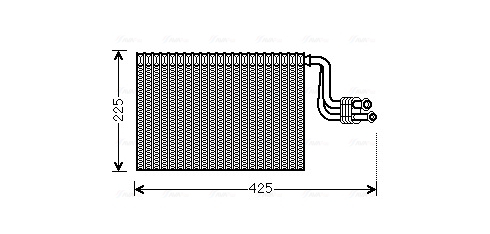 Evaporator aer conditionat potrivit BMW 1 (E81), 1 (E82), 1 (E87), 1 (E88), 3 (E90), 3 (E91), 3 (E92), 3 (E93), X1 (E84), X3 (F25), X4 (F26) 1.6-4.4 06.04-03.18 [3]