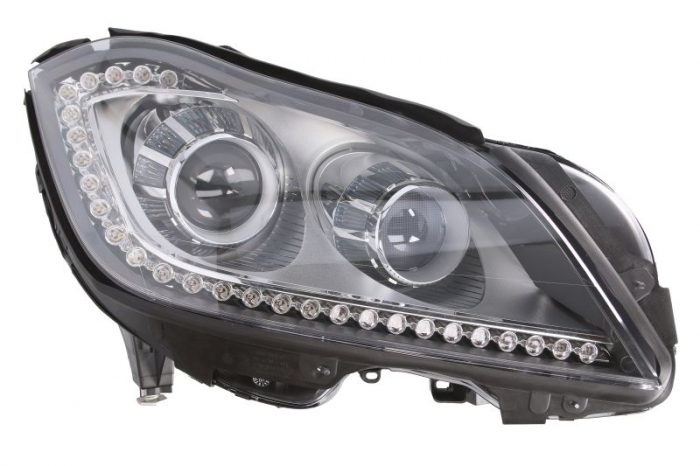 Far D1S LED, cu motoras, cu LED Lumini zi MERCEDES CLS C218 intre 2011-2014