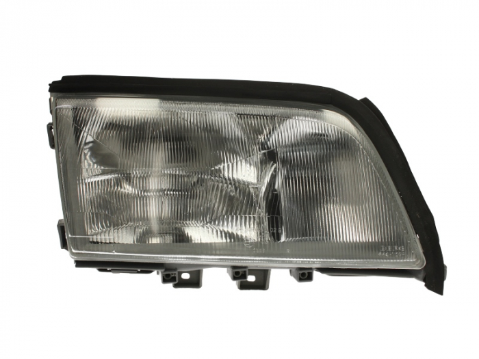 Far Dreapta (2 H1 H3, electric, pneumatic, fara motoras, culoare insert: argintiu) potrivit MERCEDES C T-MODEL (S202), C (W202) -05.97