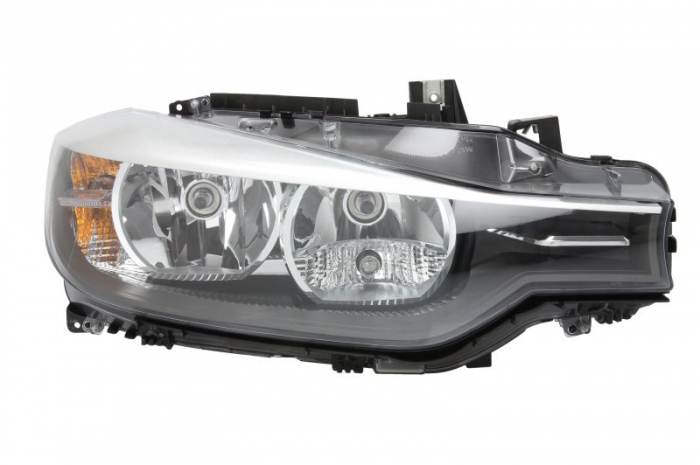 Far Dreapta 2 H7, electric, cu motor, cu lumini de zi potrivit BMW 3 F30, F80, 3 F31 10.11-07.15