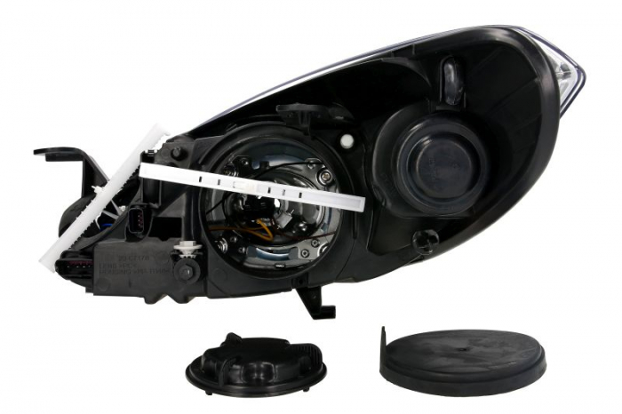 Far dreapta 2*H7, electric, cu motoras, interior negru RENAULT FLUENCE intre 2013-2015 [2]