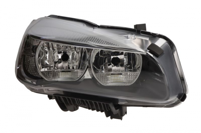 Far dreapta (2 H7 LED, electric, cu motoras) potrivit BMW 2 Active Tourer F45, F46 09.14-