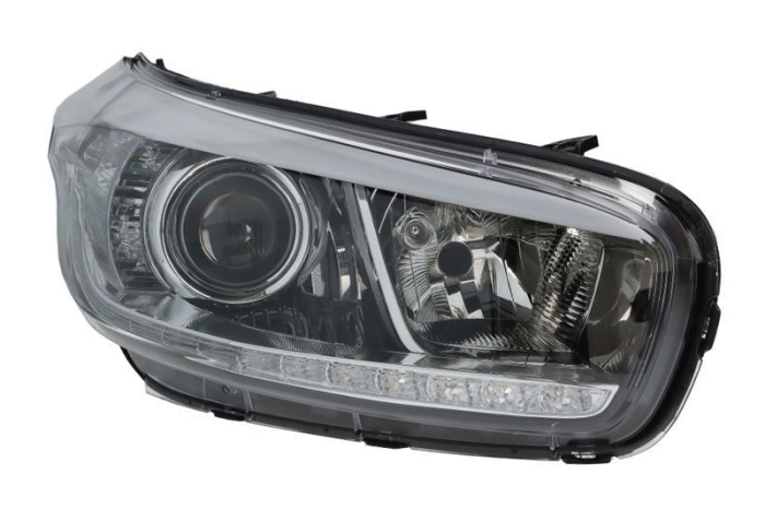 Far dreapta potrivit KIA CEED II JD, PRO CEED II JD, PRO CEED III CD dupa 2012 (3*H7/LED/PY21W, electric, cu motor) [2]