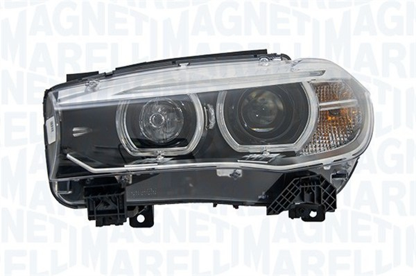 Far Dreapta (bi-xenon, D1 H7 LED, automat, fara motoras, culoare semnalizator: portocaliu) potrivit BMW X5 (F15, F85), X6 (F16, F86) potrivit BMW 07.13-