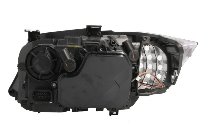 Far Dreapta (bi-xenon, D1S/H8/LED, electric, cu motor, culoare insert: negru) potrivit BMW 3 (E90), 3 (E91) -06.12 [2]