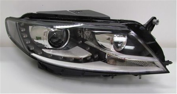 Far Dreapta (bi-xenon, D3S H7 LED, automat, fara motoras, nici un controler, culoare semnalizator: portocaliu) potrivit VW CC B7 11.11-12.16