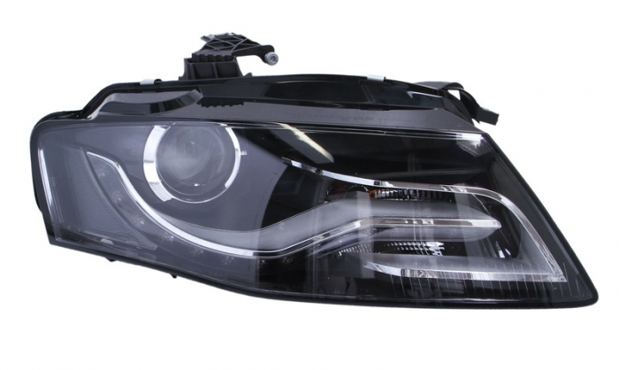 Far Dreapta (bi-xenon, D3S LED, automat, cu motor, culoare insert: intuneric) potrivit AUDI A4 ALLROAD B8, A4 B8