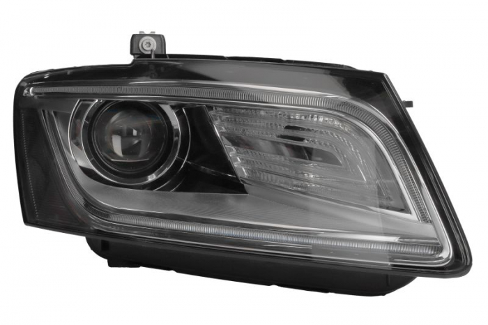 Far Dreapta (bi-xenon, D3S LED PY21W, electric, cu motor, culoare insert: cromat) potrivit AUDI Q5