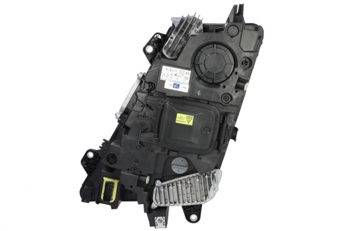 Far dreapta (D1S/H1/LED/PY21W, manual, culoare insert: crom platinat, culoare indicator: transparent) potrivit VOLVO FH II 01.12- [2]