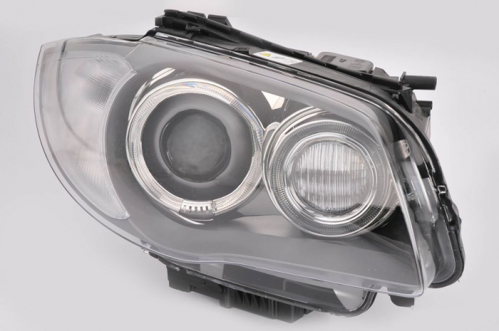 Far dreapta (D1S, reglaj electric, cu motoras, bixenon, cu iluminare in viraje) BMW Seria 1 (E81),Seria 1 (E82),Seria 1 (E87),Seria 1 (E88) 2002-2013