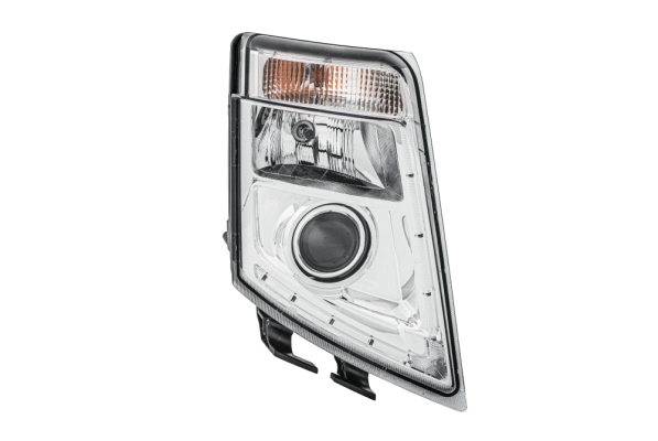 Far dreapta (D2S/H7/LED/PY21W, manual, fara motor, culoare insert: crom platinat, culoare indicator: transparent) potrivit VOLVO FH, FH II, FH16, FM 09.05- [3]