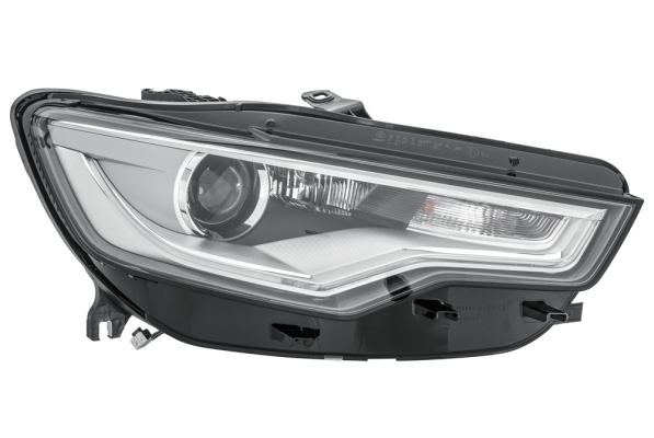 Far dreapta (D3S H7 LED, cu motoras, bixenon, cu iluminare in viraje) AUDI A6 2010-2015