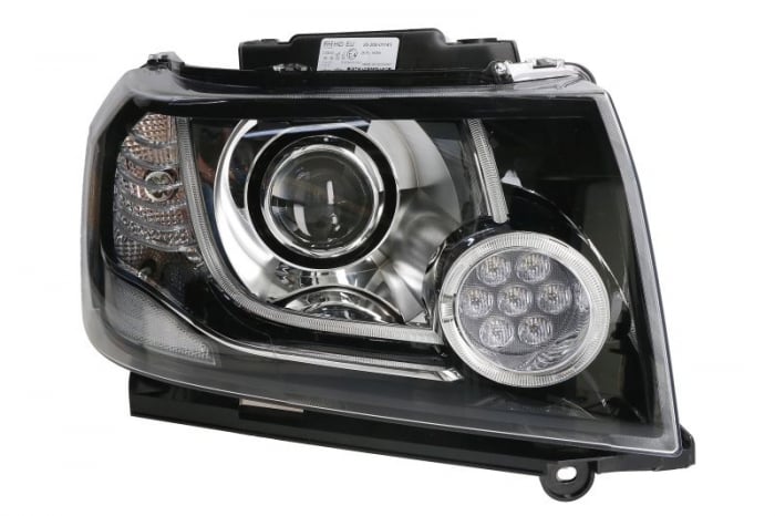 Far Dreapta (D3S LED, electric, cu motor, cu lumina de pozitie LED) potrivit LAND ROVER FREELANDER 2 2010-2014