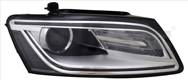 Far Dreapta (D3S LED, electric, cu motor) potrivit AUDI Q5 06.12-10.16
