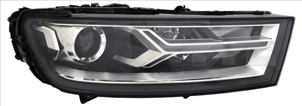 Far Dreapta (D5S H7 LED, electric, cu motor) potrivit AUDI Q7 08.15-12.19