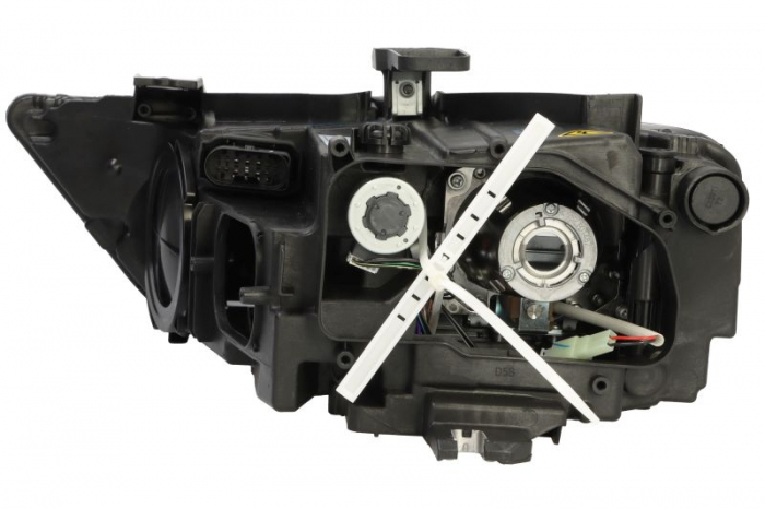 Far dreapta (D5S/H8/LED, electric, cu motor, fara controler; fara controler LED) potrivit AUDI Q3 8U 01.15-07.18 [2]