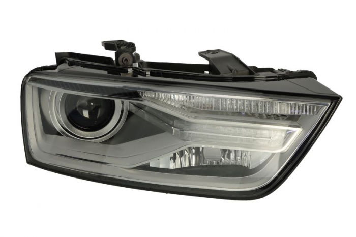 Far dreapta (D5S H8 LED, electric, cu motor, fara controler; fara controler LED) potrivit AUDI Q3 8U 01.15-07.18