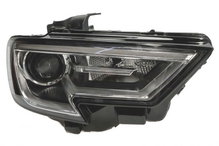 Far dreapta (D5S H8 LED, electric, cu motor, fara unitate control lumini; fara unitate control lumini LED) potrivit AUDI A3 8V 06.16-05.20