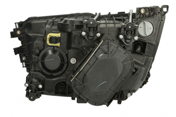 Far dreapta potrivit MERCEDES ACTROS MP4 / MP5 dupa 2011 (H1/H21W/H7/PY21W/W5W, manual, cu lumina de zi, culoare interior: crom, culoare indicator: transparent) [2]