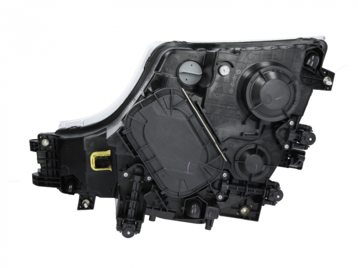 Far dreapta (H1/H21W/H7/PY21W/W5W, reglaj manual, insertii crom, Semnalizator galben) MERCEDES ACTROS MP4 / MP5 dupa 2011 [2]