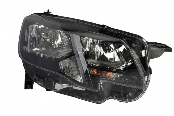Far dreapta (H1 H7, electric, cu bec) potrivit PEUGEOT PARTNER III 03.18-10.23