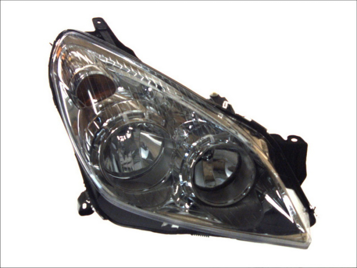 Far Dreapta (H1 H7, electric, cu motor, culoare insert: cromat) potrivit OPEL ASTRA H, ASTRA H CLASSIC, ASTRA H GTC, ASTRA H KOMBI -05.14