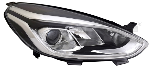 Far dreapta potrivit FORD FIESTA VII 2017-2021 (H1/H7/LED, electric, cu motor, fara controler LED) [3]