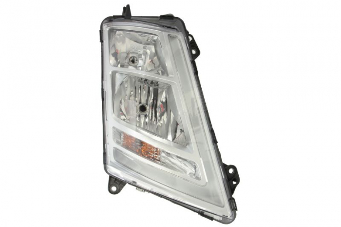 Far dreapta (H1 H7 LED PY21W, electric, culoare insert: argintiu) potrivit VOLVO FH II, FH16 II 01.12-