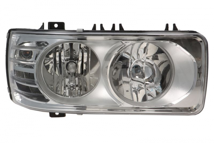 Far dreapta (H1 H7 LED PY21W, manual, cu lumina de zi, culoare interior: crom, culoare indicator: transparent) potrivit DAF LF 05.13-