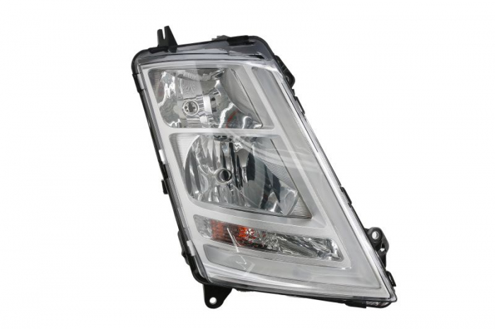 Far dreapta (H1 H7 LED PY21W, manual, culoare insert: argintiu) potrivit VOLVO FH II 01.12-