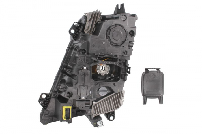 Far dreapta (H1/H7/LED/PY21W, reglaj electric, insertii crom, Semnalizator transparent) VOLVO FH 16 II, FH II dupa 2012 [2]