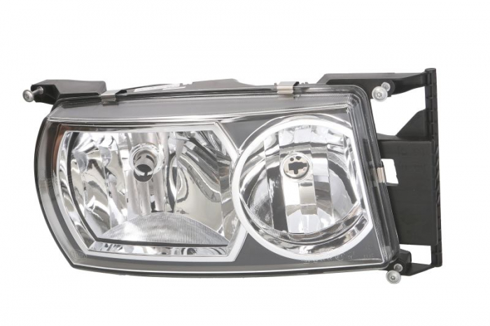 Far dreapta (H1 H7, manual, culoare insert: negru) potrivit SCANIA G I, P I, R I, T 01.03-05.19