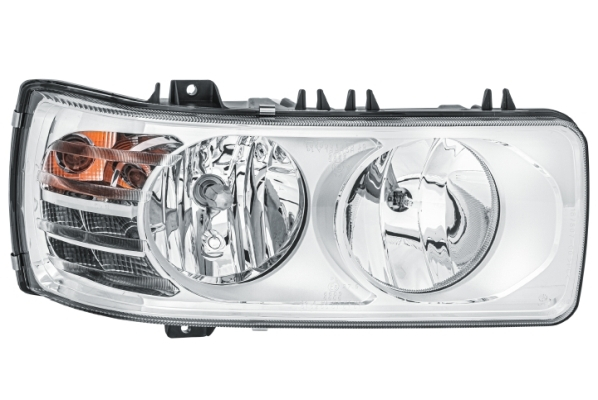 Far dreapta (H1 H7 P21W, manual, cu lumina de zi, culoare insert: crom platinat, culoare indicator: transparent) potrivit DAF LF 05.13-