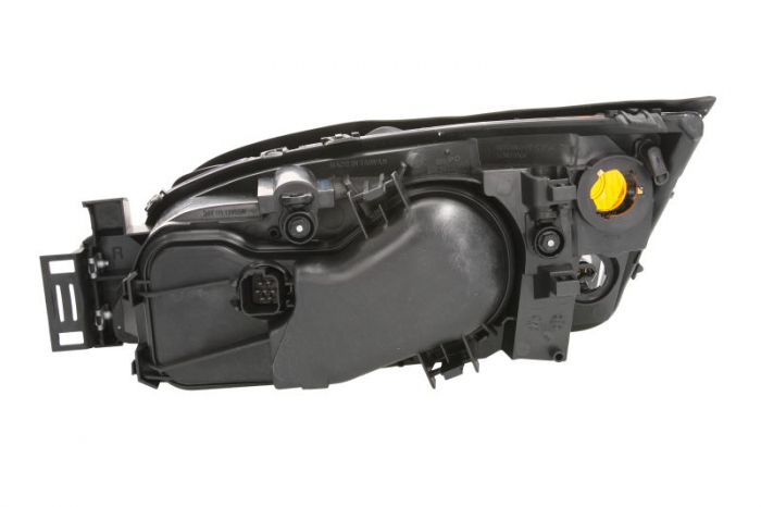 Far dreapta H1/H7/P21W/W5W, electric, fara motoras, halogen, culoare insert: cromat, culoare semnalizator: galben potrivit FORD MONDEO III -03.07 [2]