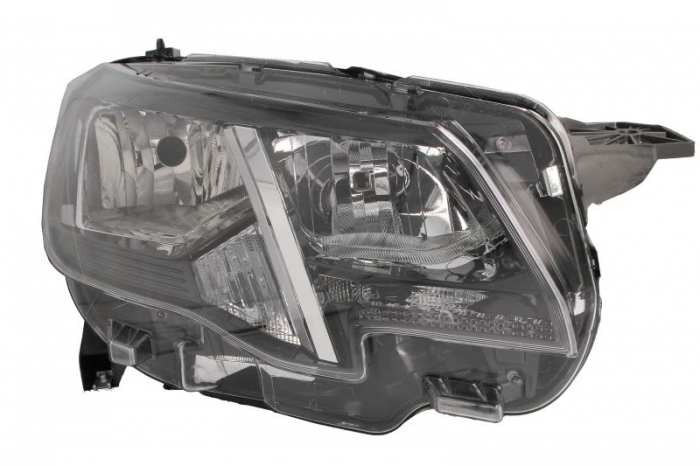Far Dreapta (H1 H7 PY21W W21, electric, cu motor) potrivit PEUGEOT PARTNER MINIVAN, RIFTER 03.18-