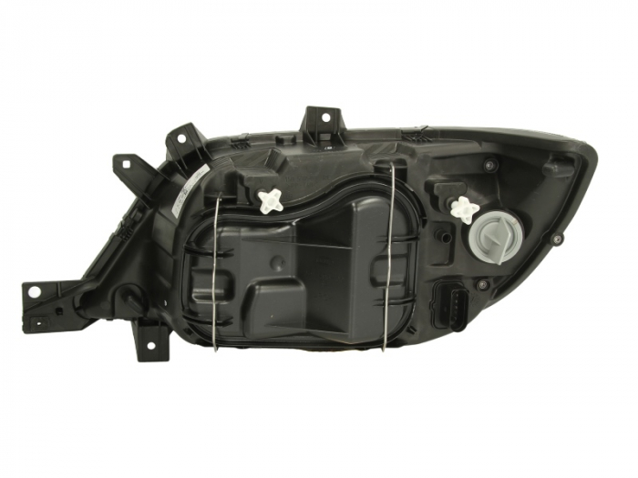 Far dreapta (H1/H7/PY21W/W5W, electric, cu motoras, fundal argintiu, fundal portocaliu) MERCEDES SPRINTER 2000-2006 [2]