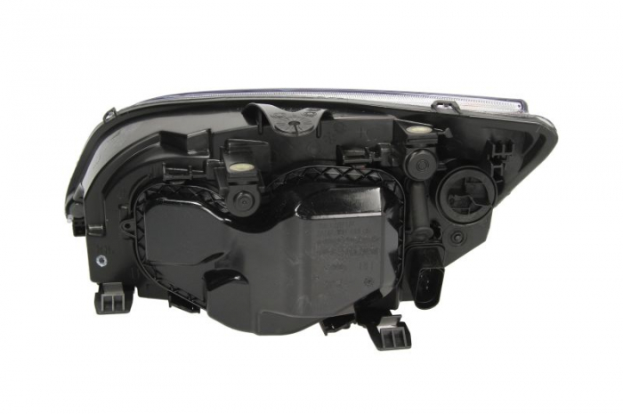 Far dreapta (H1/H7, reglaj electric, cu motoras, fundal argintiu) FORD FOCUS 2004-2008 [2]