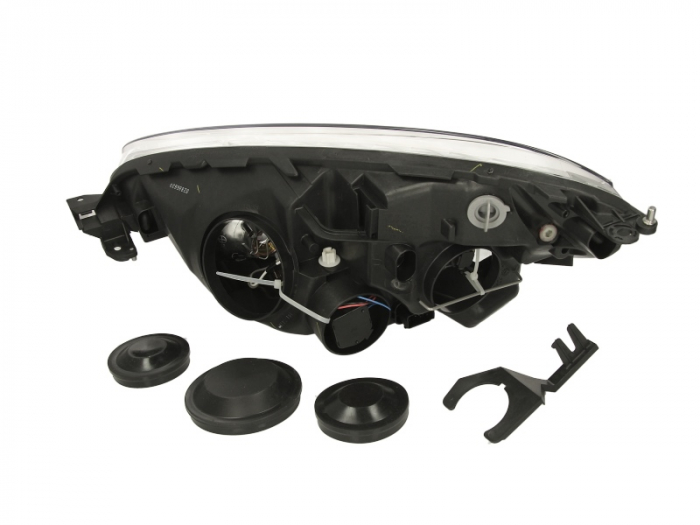 Far dreapta (H1/H7, reglaj electric, cu motoras, fundal cromat) CITROEN C4 PICASSO 2006-2010 [2]