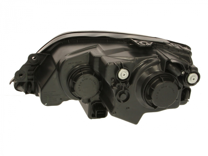 Far dreapta (H1/H7, reglaj electric, cu motoras, fundal cromat, fundal transparent) KIA SORENTO 2002-2009 [2]